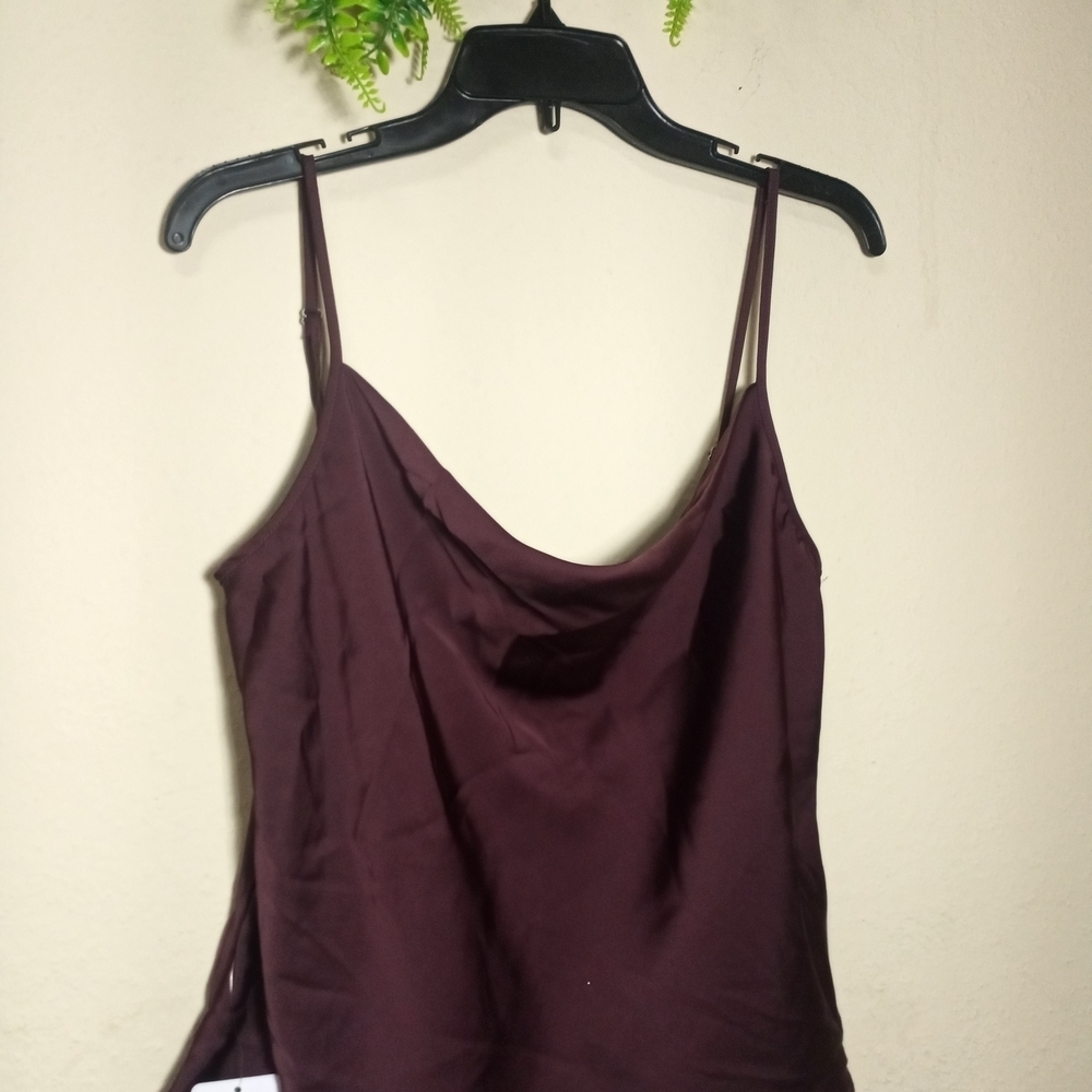 Azazie Purple Sleeveless Camisole Top - Picture 5 of 9